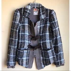 Free People Wool Blend Sweater/Jacket - Size 4